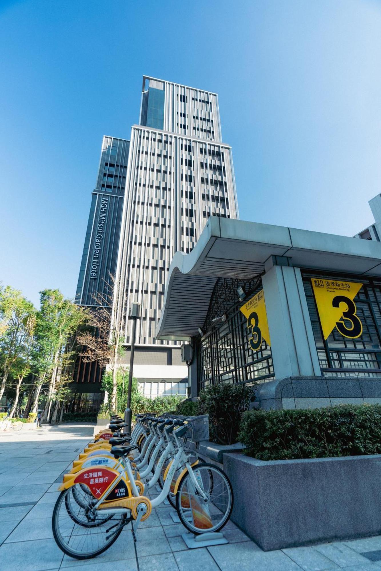 Mgh Mitsui Garden Hotel Taipei Zhongxiao Экстерьер фото